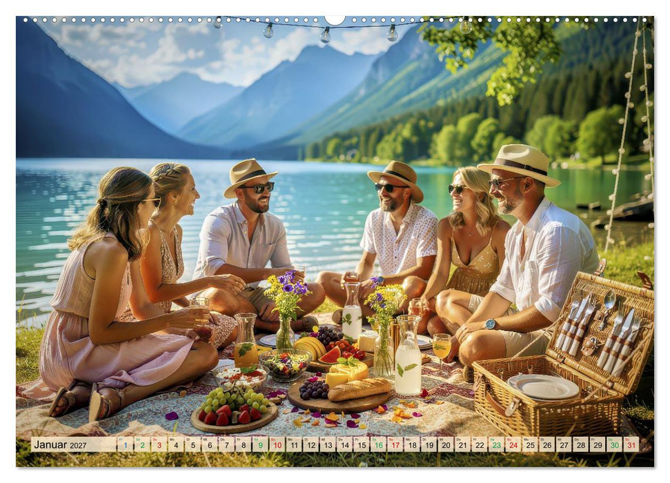 Sommer-Picknick (CALVENDO Wandkalender 2027)