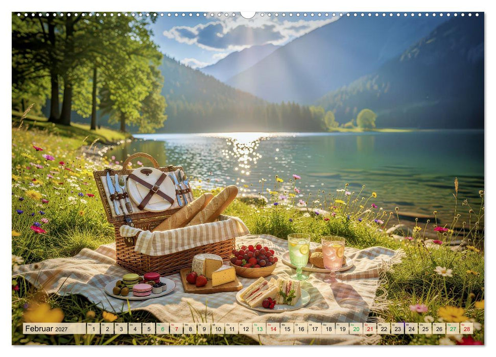 Sommer-Picknick (CALVENDO Wandkalender 2027)