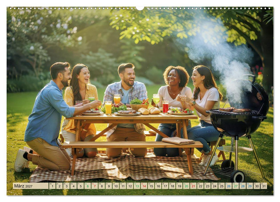 Sommer-Picknick (CALVENDO Wandkalender 2027)