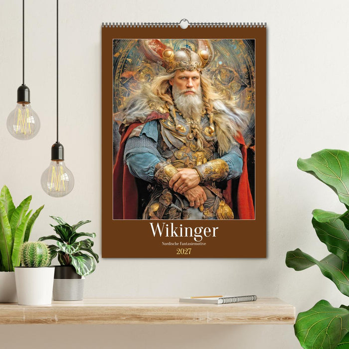 Wikinger - Nordische Fantasiemotive (CALVENDO Wandkalender 2027)