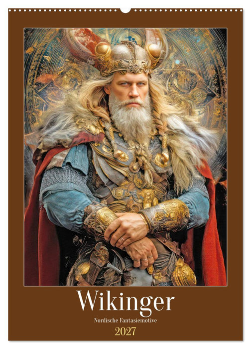 Wikinger - Nordische Fantasiemotive (CALVENDO Wandkalender 2027)