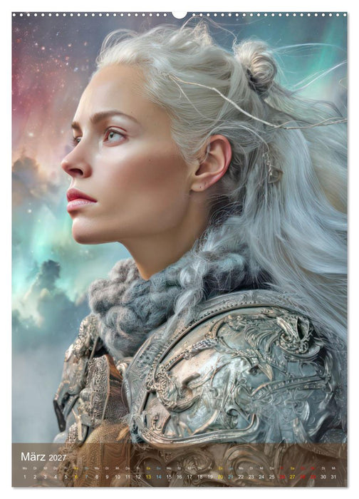 Wikinger - Nordische Fantasiemotive (CALVENDO Wandkalender 2027)
