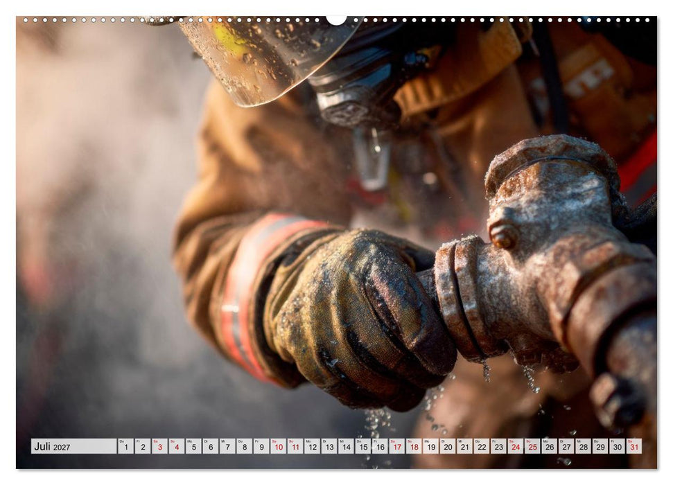 Feuerwehr - Helden im Einsatz (CALVENDO Premium Wandkalender 2027)