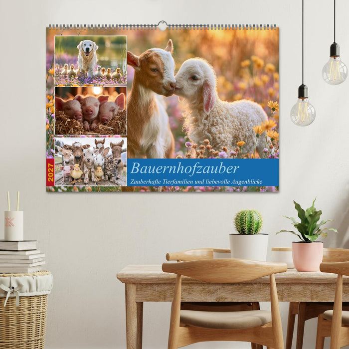 Bauernhofzauber (CALVENDO Wandkalender 2027)