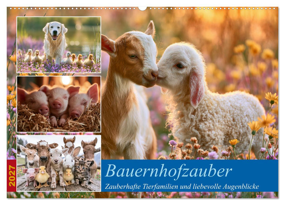 Bauernhofzauber (CALVENDO Wandkalender 2027)