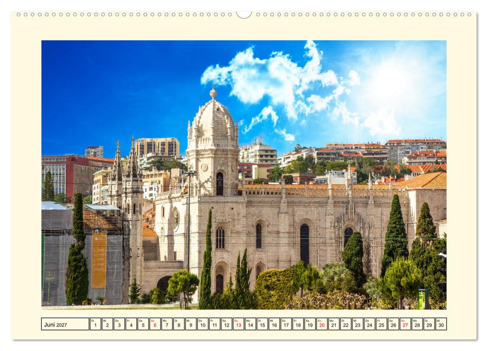 Ein Herz für Lissabon (CALVENDO Wandkalender 2027)