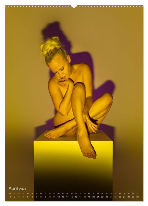 ONLYNUDE.ART – Farben mit Katy (CALVENDO Premium Wandkalender 2027)
