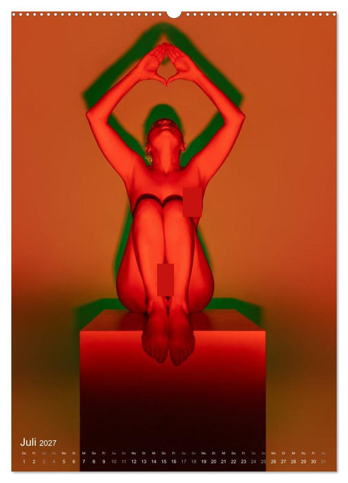 ONLYNUDE.ART – Farben mit Katy (CALVENDO Premium Wandkalender 2027)
