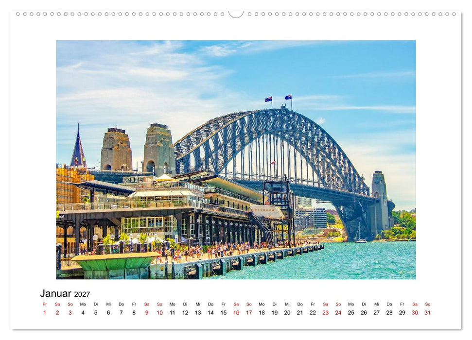 Sydney - beeindruckende Metropole (CALVENDO Wandkalender 2027)