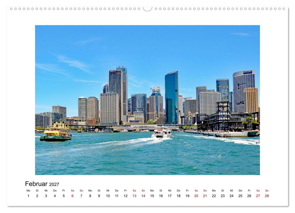 Sydney - beeindruckende Metropole (CALVENDO Wandkalender 2027)