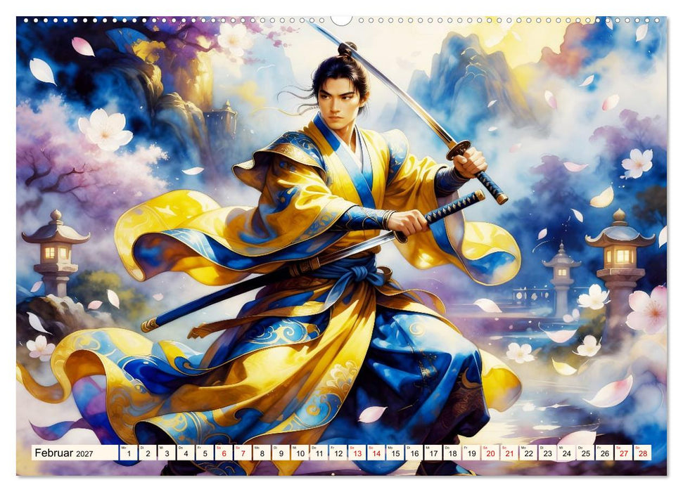 Im Schatten des Katana (CALVENDO Wandkalender 2027)