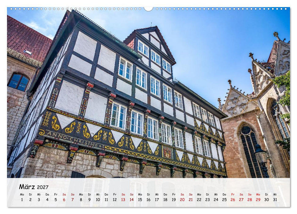 Braunschweig - Stadt des Löwen (CALVENDO Premium Wandkalender 2027)