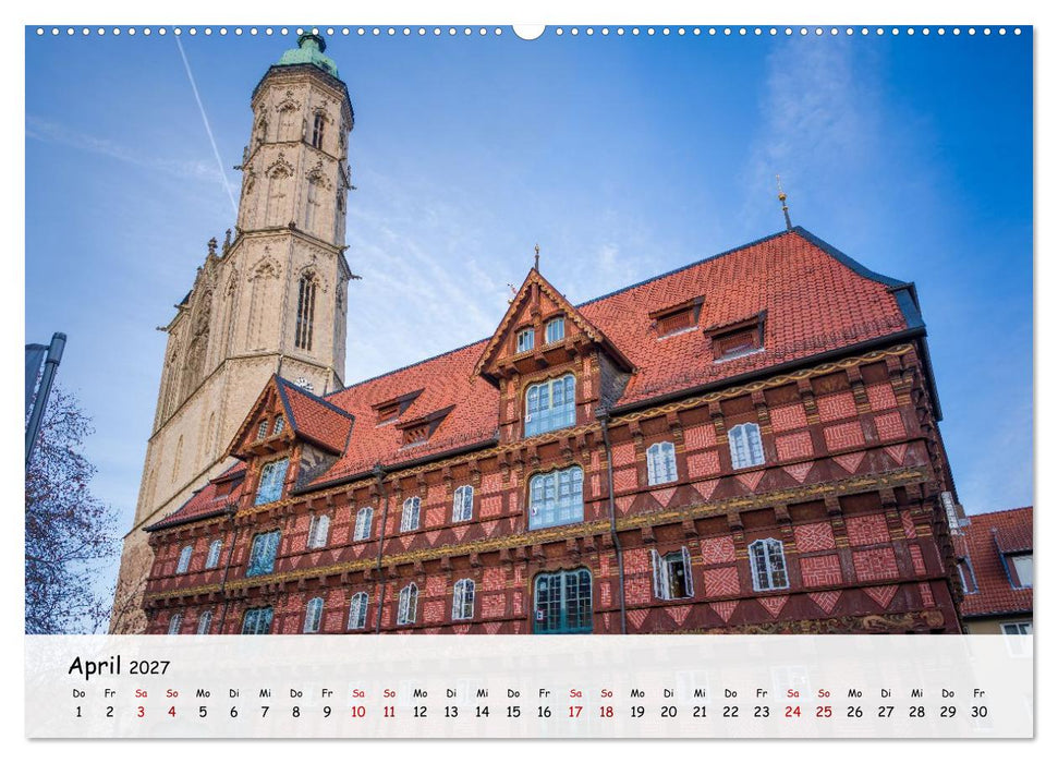 Braunschweig - Stadt des Löwen (CALVENDO Premium Wandkalender 2027)