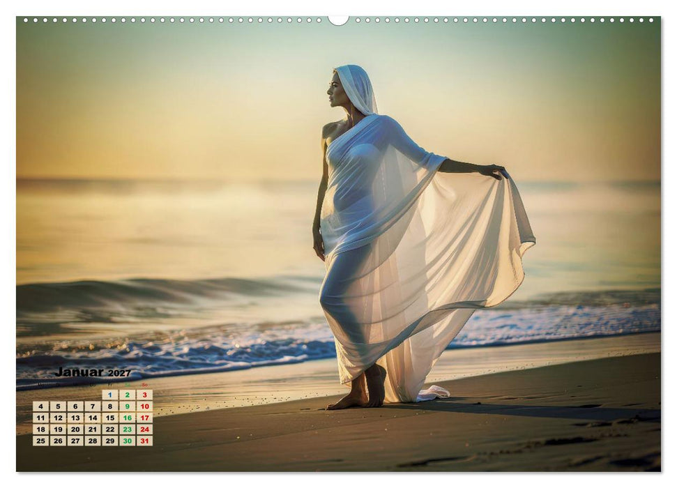 Minimal-Art - am Strand (CALVENDO Wandkalender 2027)