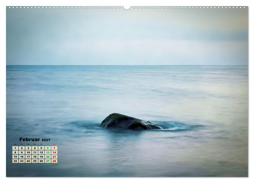 Minimal-Art - am Strand (CALVENDO Wandkalender 2027)
