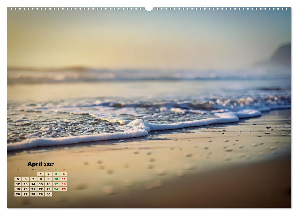 Minimal-Art - am Strand (CALVENDO Wandkalender 2027)