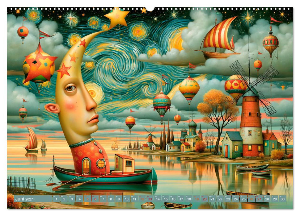 Zwischen Sternenstaub und Schieflage (CALVENDO Wandkalender 2027)