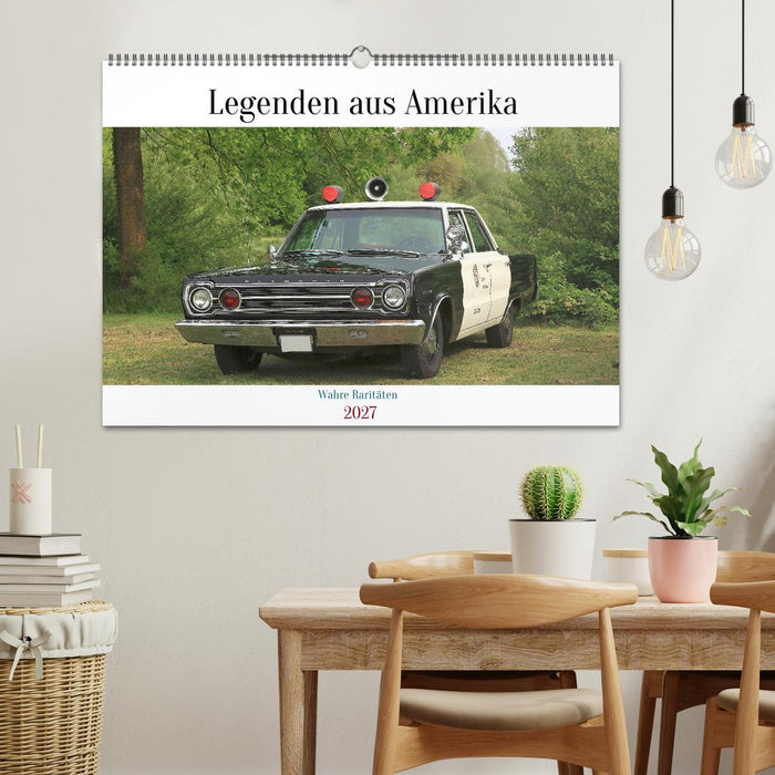 Legenden aus Amerika - Wahre Raritäten (CALVENDO Wandkalender 2027)
