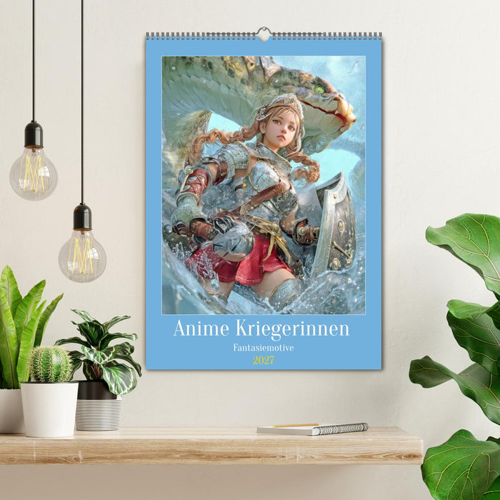 Anime Kriegerinnen - Fantasiemotive (CALVENDO Wandkalender 2027)