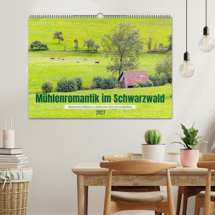 Mühlenromantik im Schwarzwald (CALVENDO Wandkalender 2027)