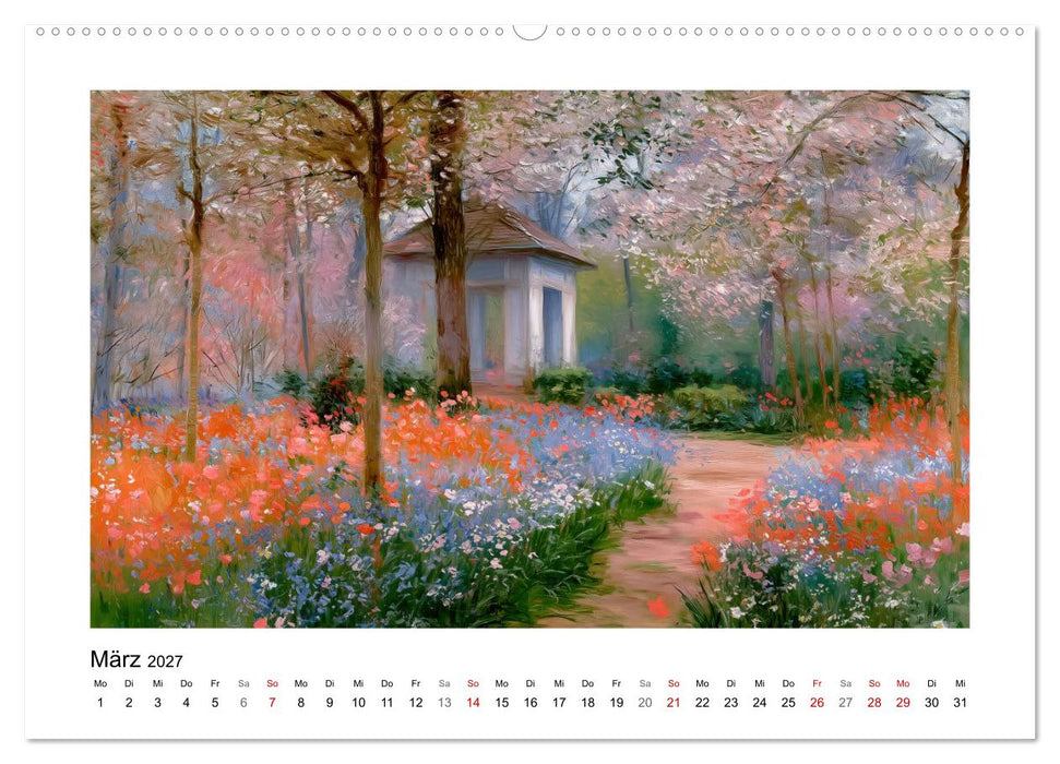 Poesie der Jahreszeiten (CALVENDO Wandkalender 2027)