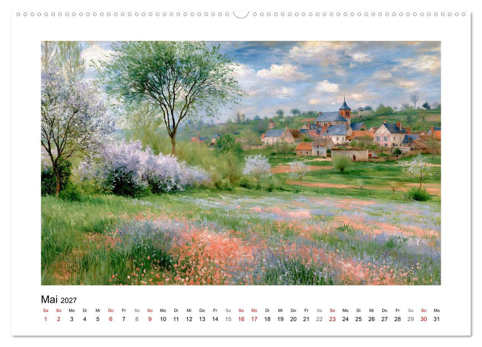 Poesie der Jahreszeiten (CALVENDO Wandkalender 2027)