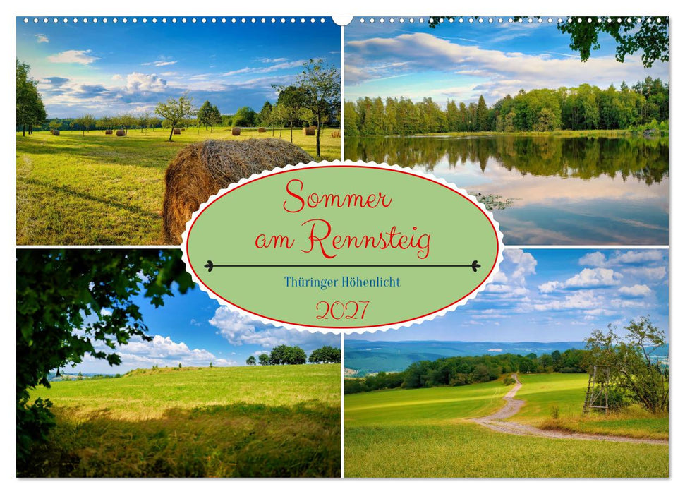 Sommer am Rennsteig (CALVENDO Wandkalender 2027)
