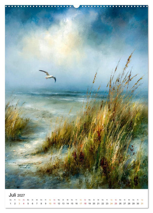 Küstenzauber - Nordische Impressionen (CALVENDO Premium Wandkalender 2027)