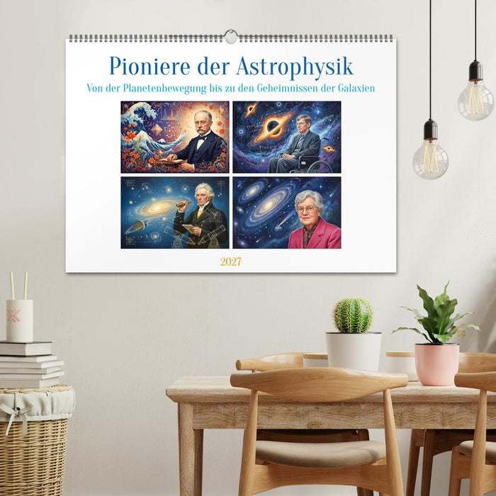 Pioniere der Astrophysik (CALVENDO Wandkalender 2027)