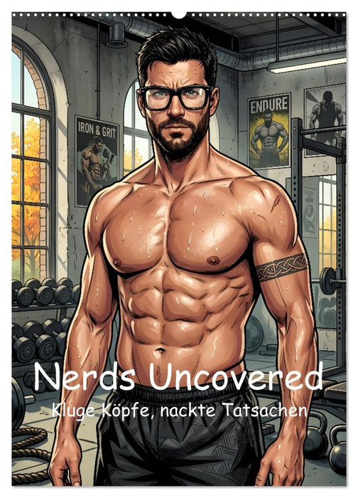 Nerds Uncovered - Kluge Köpfe, nackte Tatsachen (CALVENDO Wandkalender 2027)