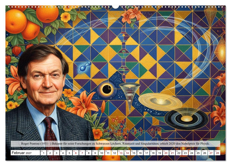 Pioniere der Astrophysik (CALVENDO Premium Wandkalender 2027)
