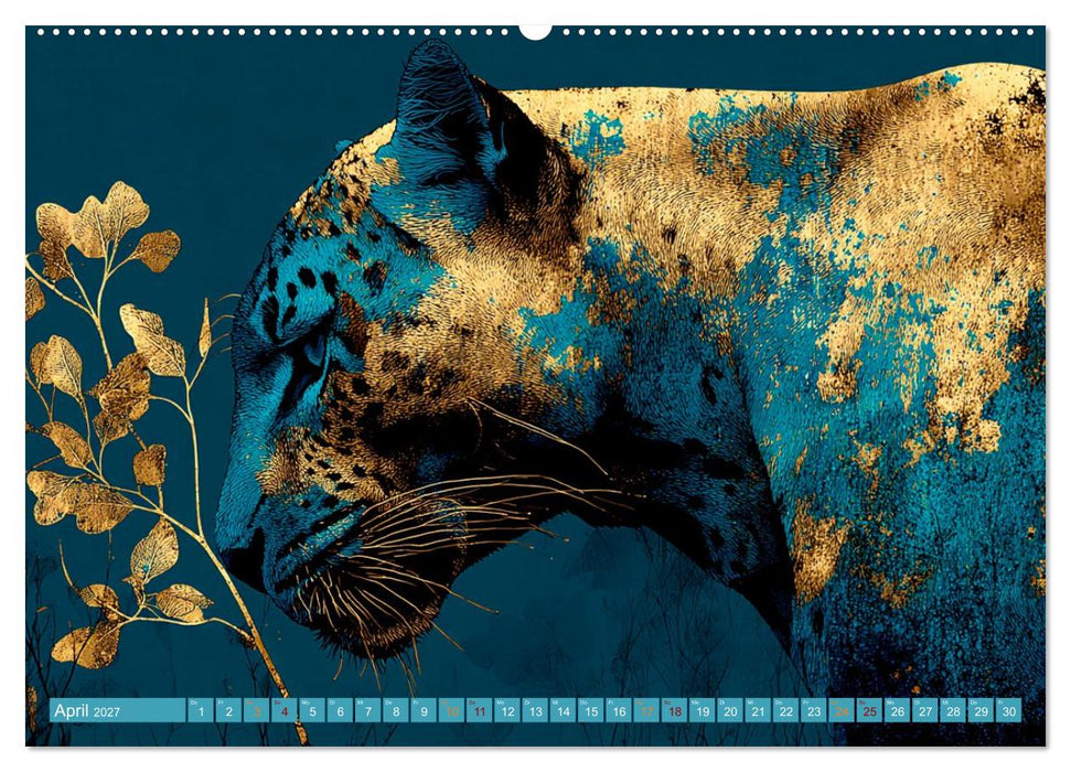 Wo Gold die Wildnis berührt (CALVENDO Wandkalender 2027)