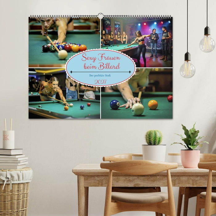 Sexy Frauen beim Billard (CALVENDO Wandkalender 2027)
