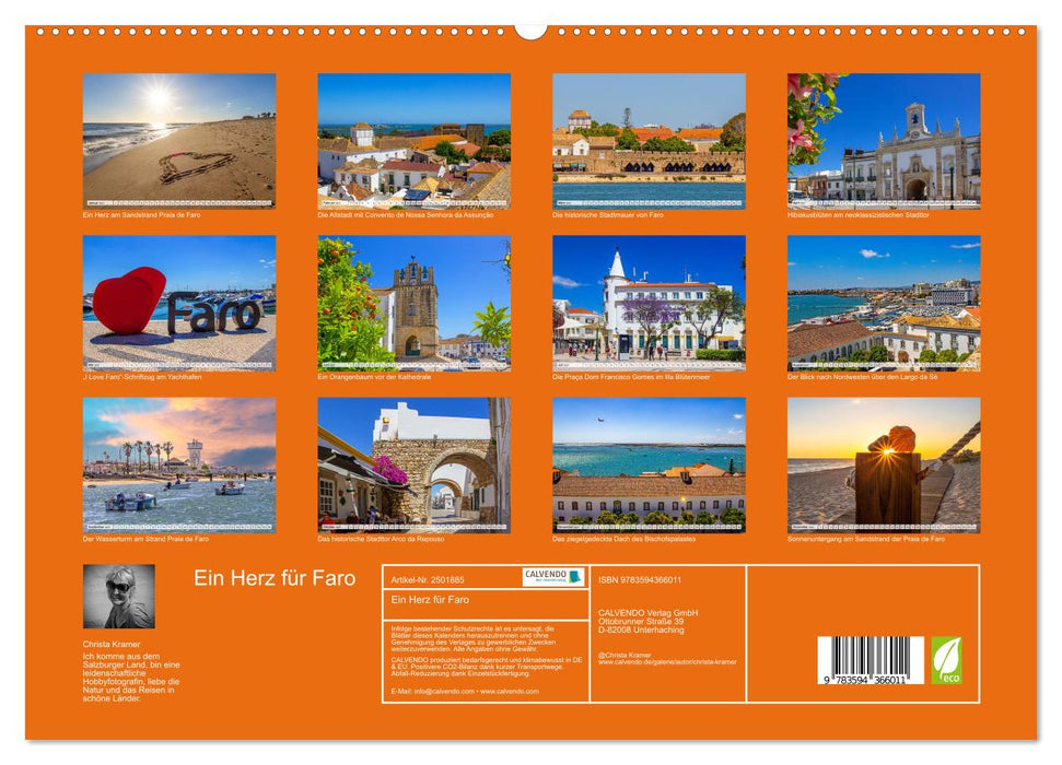 Ein Herz für Faro (CALVENDO Premium Wandkalender 2027)