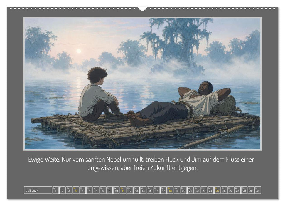 Die Freiheit am Mississippi (CALVENDO Premium Wandkalender 2027)