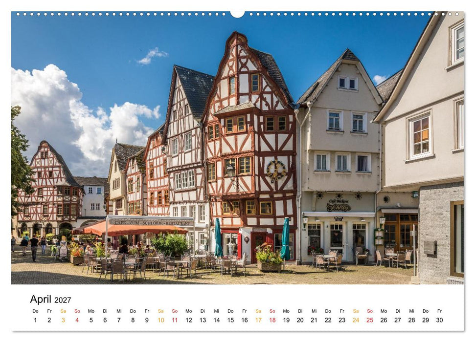 Schöne Fachwerkorte (CALVENDO Wandkalender 2027)