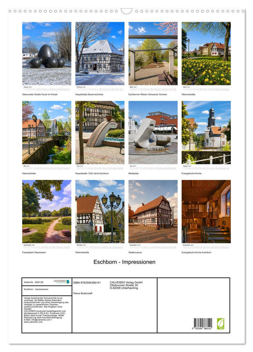Eschborn - Impressionen (CALVENDO Wandkalender 2027)