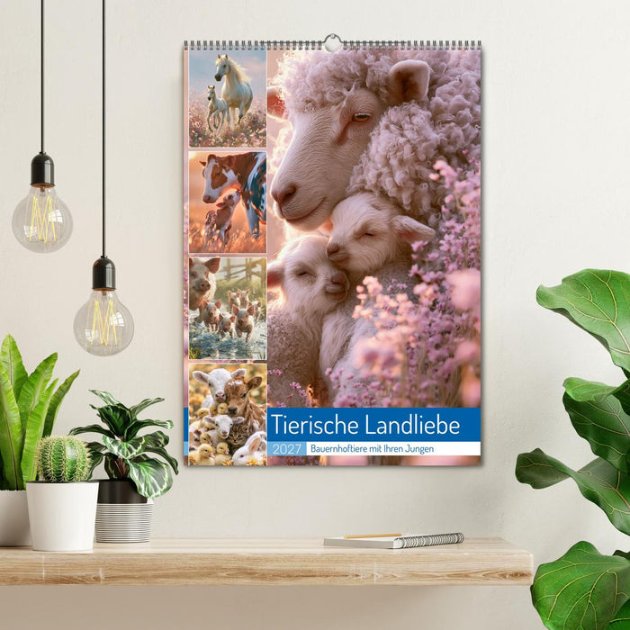 Tierische Landliebe (CALVENDO Wandkalender 2027)