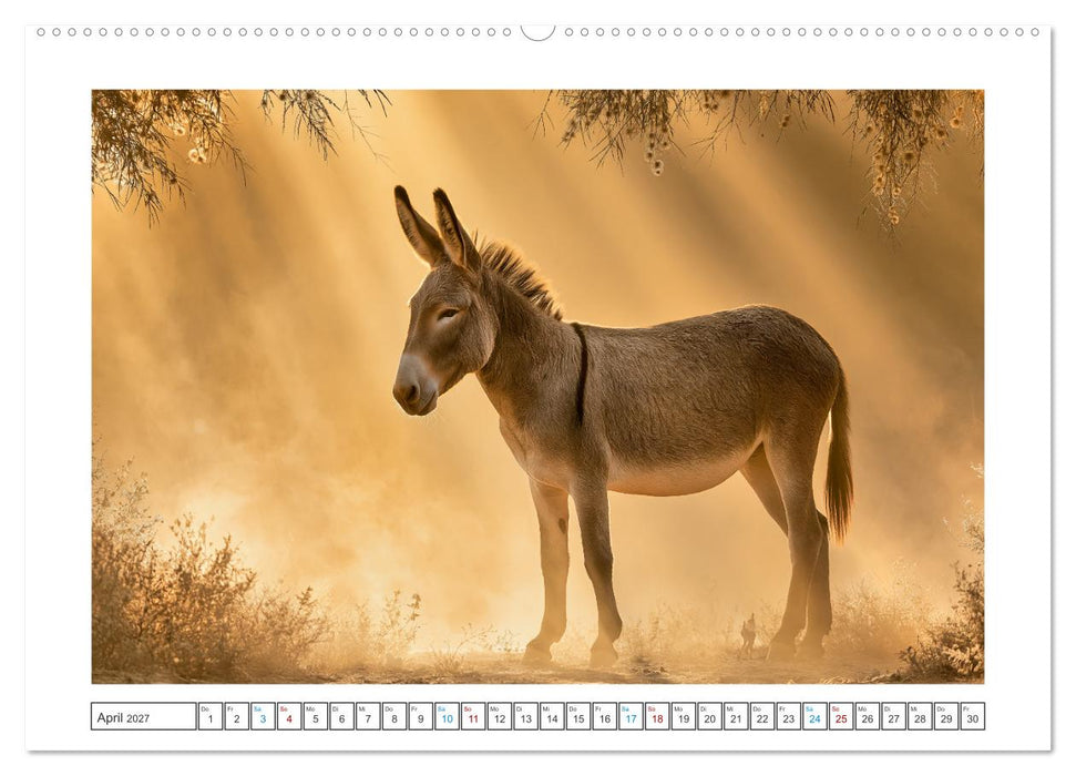 Eselliebe (CALVENDO Wandkalender 2027)