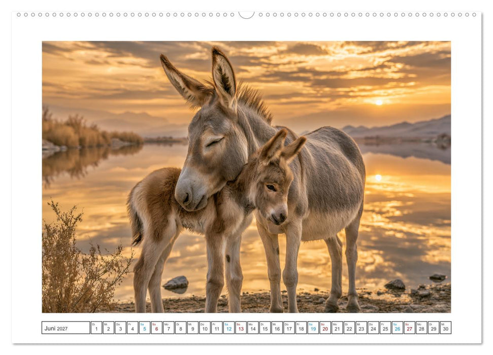 Eselliebe (CALVENDO Wandkalender 2027)