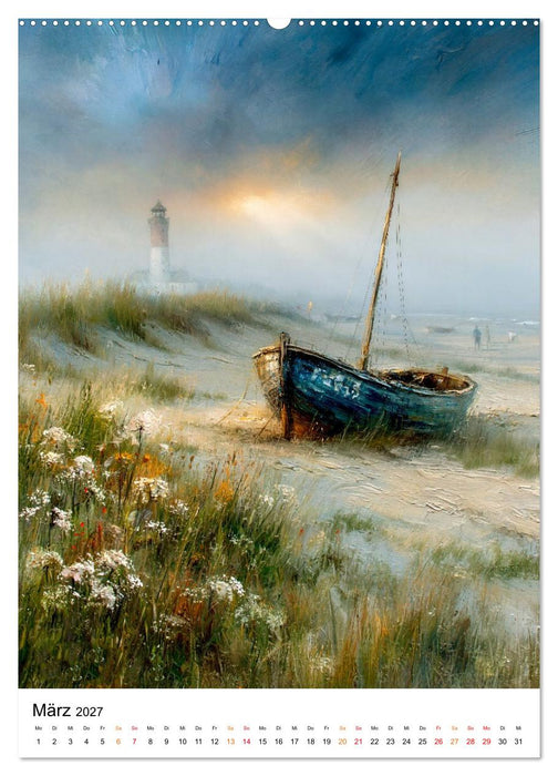 Küstenzauber - Nordische Impressionen (CALVENDO Wandkalender 2027)