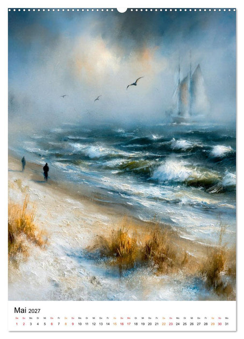 Küstenzauber - Nordische Impressionen (CALVENDO Wandkalender 2027)