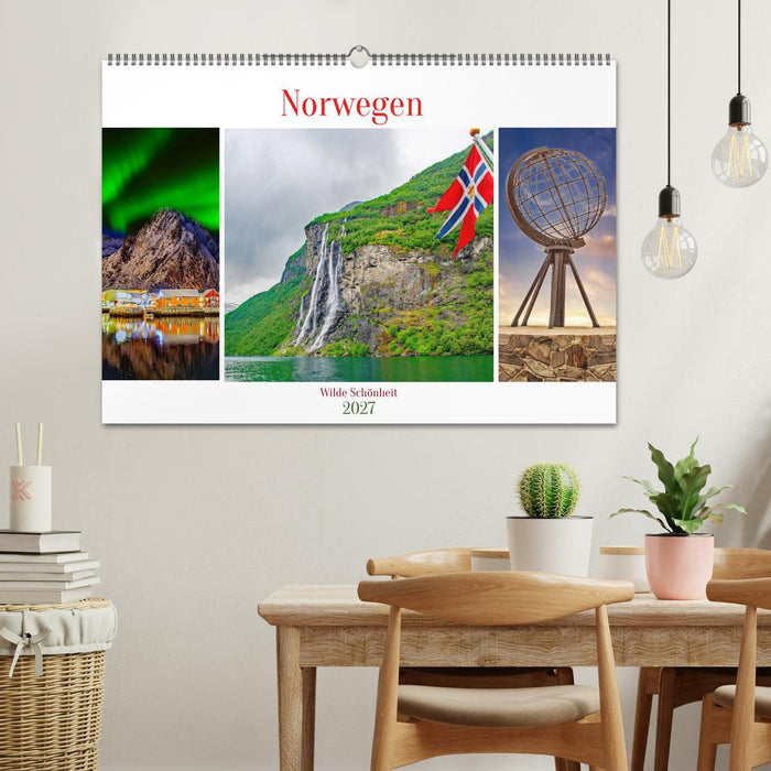 Norwegen - Wilde Schönheit (CALVENDO Wandkalender 2027)