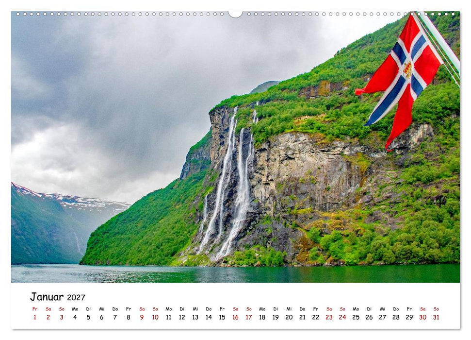 Norwegen - Wilde Schönheit (CALVENDO Wandkalender 2027)