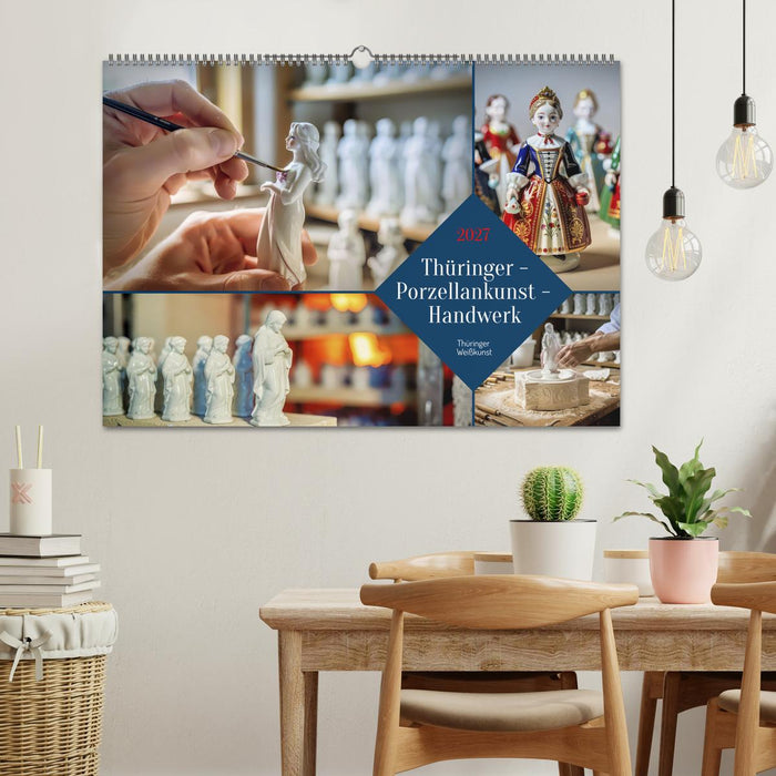 Thüringer - Porzellankunst - Handwerk (CALVENDO Wandkalender 2027)
