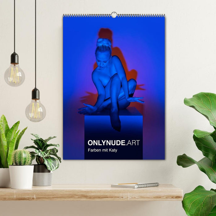 ONLYNUDE.ART – Farben mit Katy (CALVENDO Wandkalender 2027)