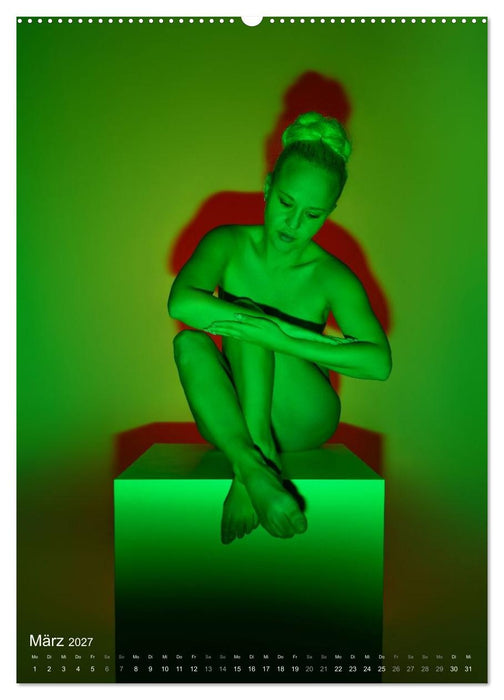 ONLYNUDE.ART – Farben mit Katy (CALVENDO Wandkalender 2027)