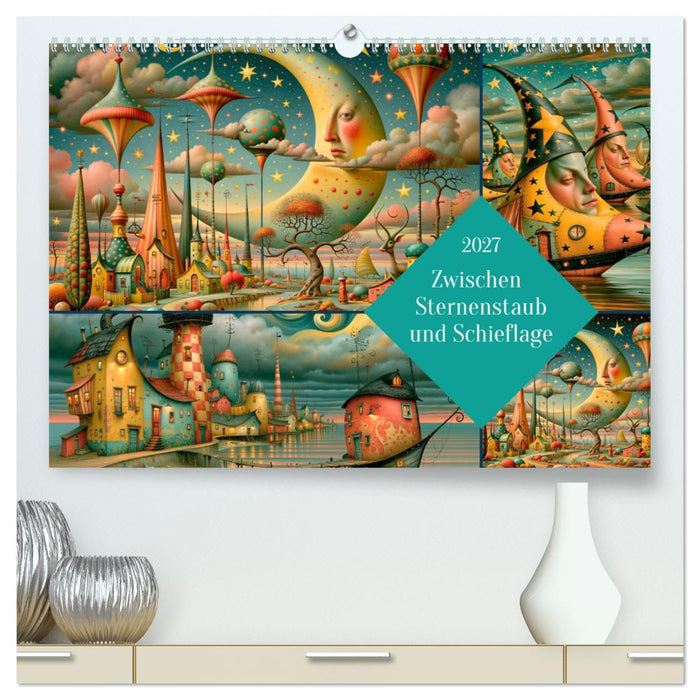Zwischen Sternenstaub und Schieflage (CALVENDO Premium Wandkalender 2027)