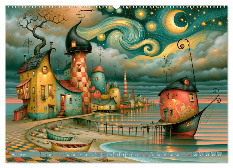 Zwischen Sternenstaub und Schieflage (CALVENDO Premium Wandkalender 2027)