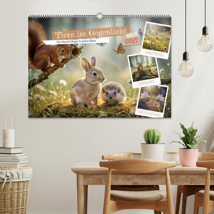 Tiere im Gegenlicht (CALVENDO Wandkalender 2027)